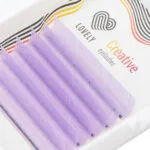 Extensiones de pestañas de color