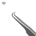 Pinzas para extensiones de pestañas Lovely . Diamond series 90 grados, 5 mm